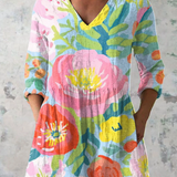 Helene Embroidered Linen Tunic