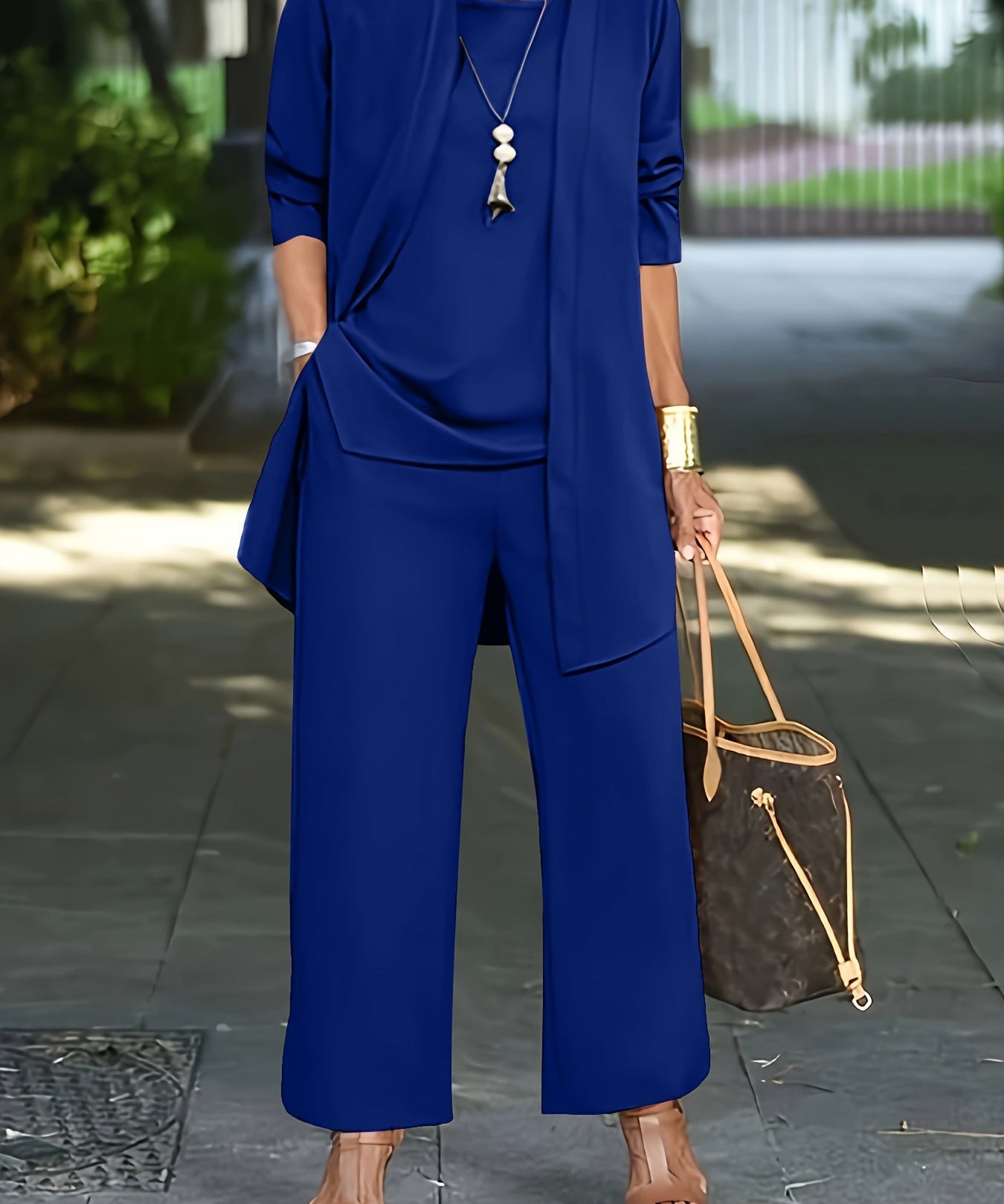 Nayla Tailored Linen Set