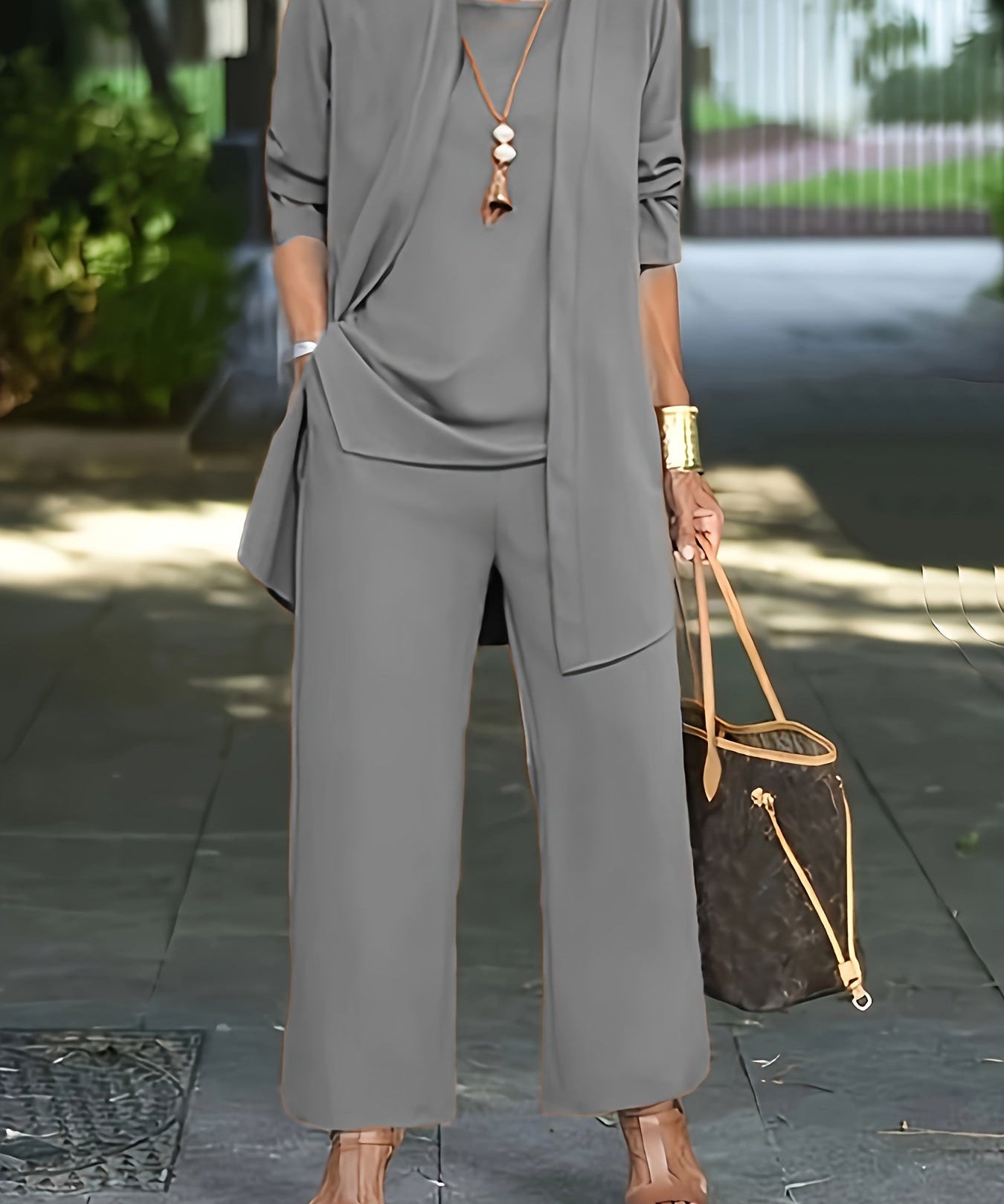 Nayla Tailored Linen Set