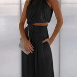 Sylvia Solid Linen Set