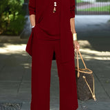 Nayla Tailored Linen Set