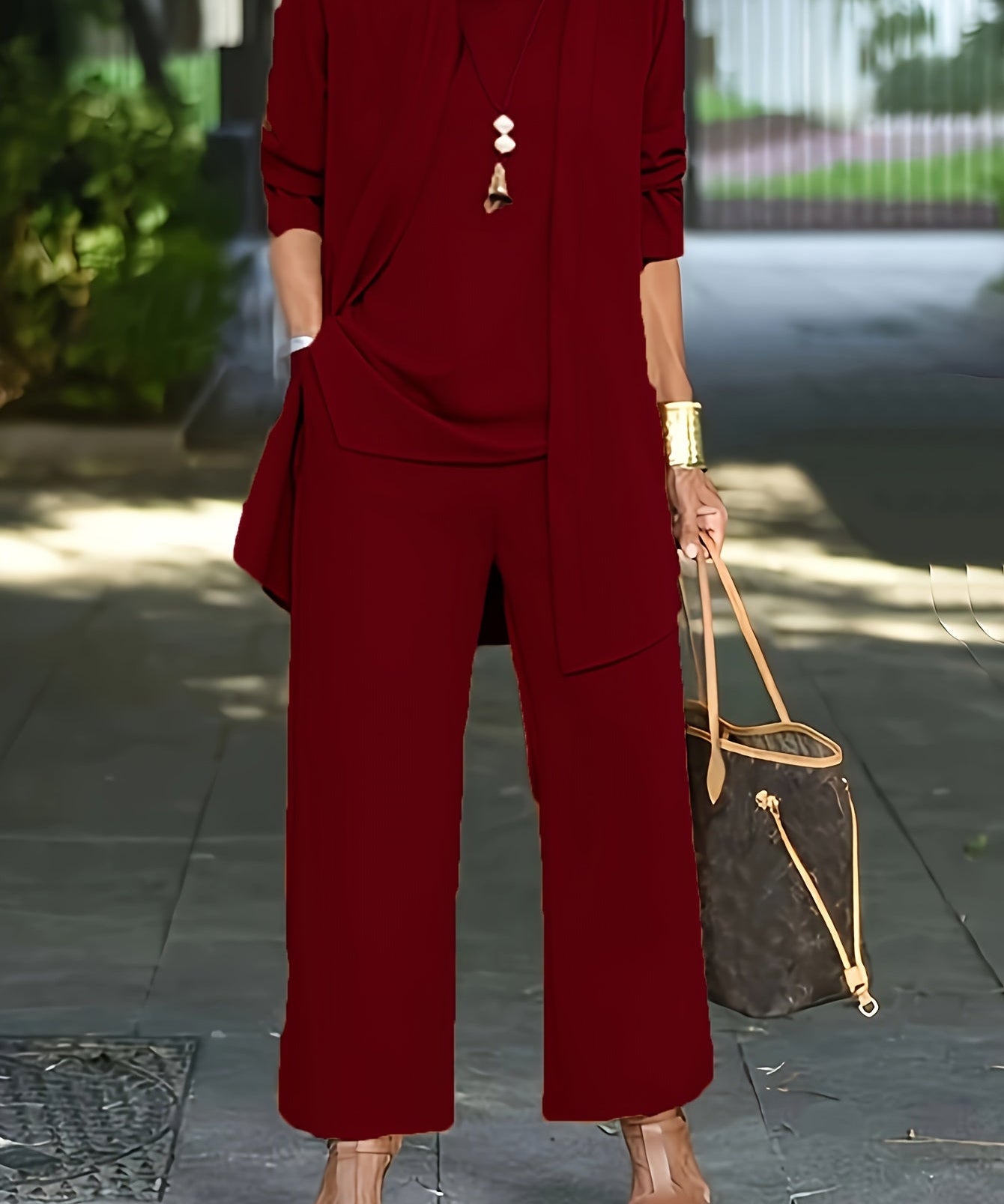 Nayla Tailored Linen Set
