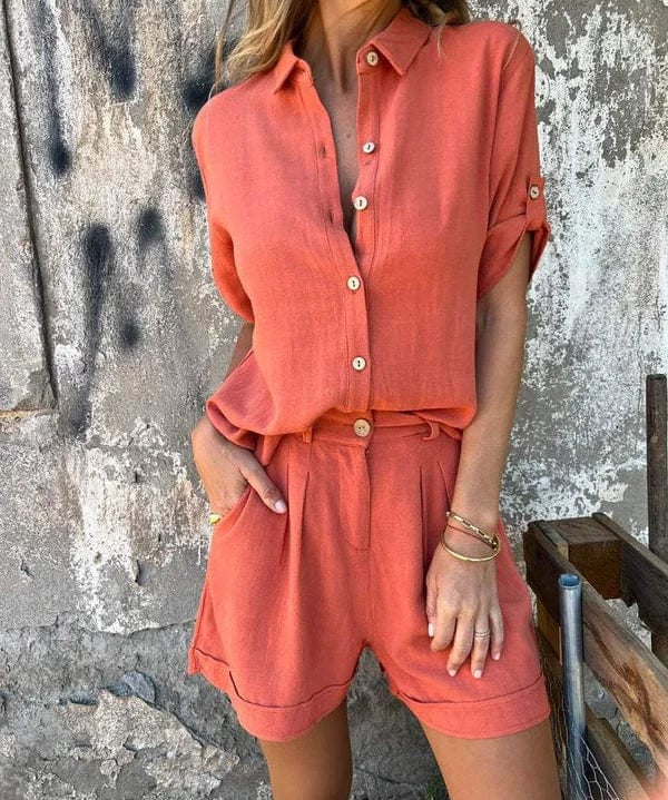 Auriana Breeze Linen Set
