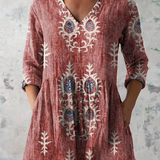 Elise Linen Tunic Blouse