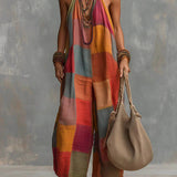 Oriana Wide-Leg Linen Jumpsuit