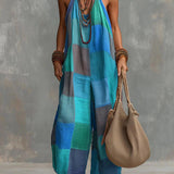 Oriana Wide-Leg Linen Jumpsuit
