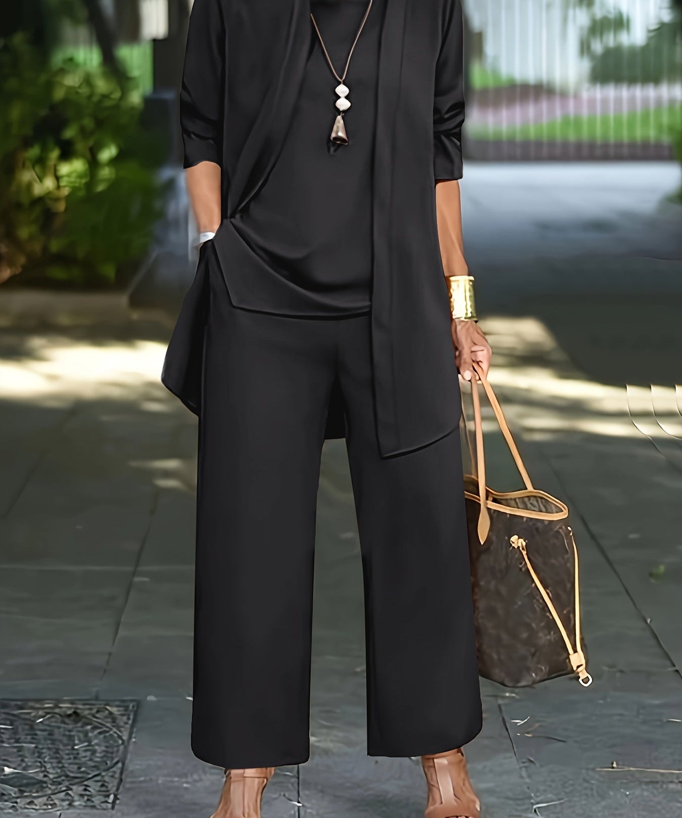 Nayla Tailored Linen Set